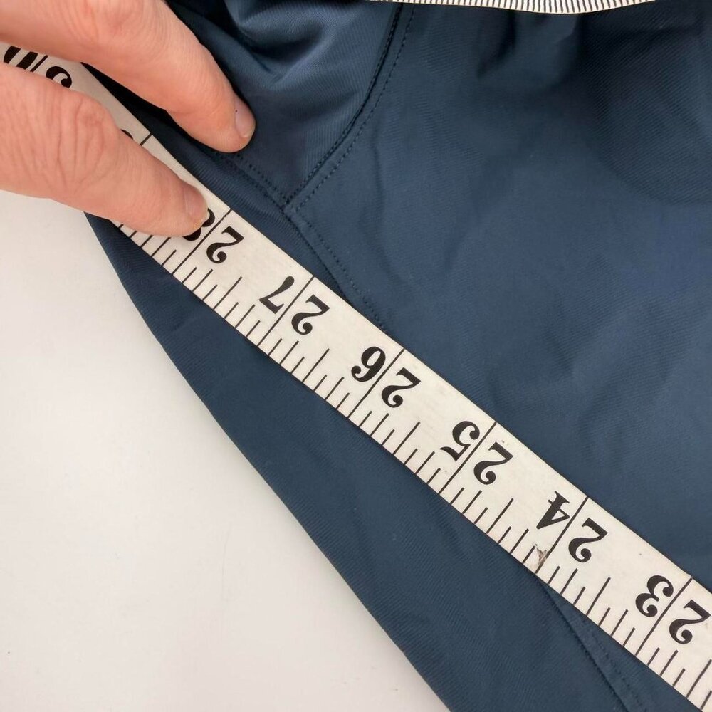Lululemon Women’s Jogger Pants Size S Navy Blue Tapered Lightweight Stretch Zip - Picture 4 of 5